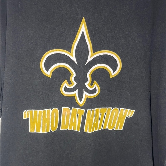 Alstyle Apparel & Activewear Other - Black 'Who Dat Nation' T-Shirt